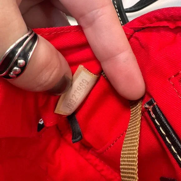 Dooney‎ & Bourke Saffiano Leather Sawyer Crossbody Purse Black - Picture 9 of 11